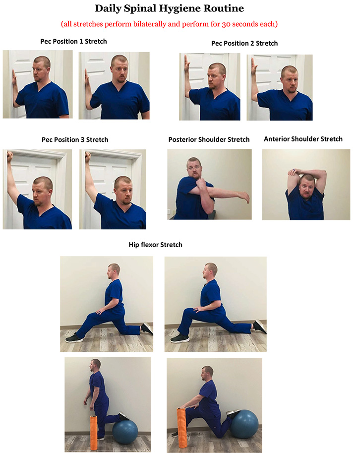 Chiropractor Danville VA Timothy Lovelace Daily Spinal Hygiene Routine